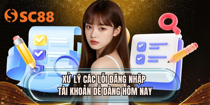 Xử lý các lỗi đăng nhập tài khoản dễ dàng hôm nay